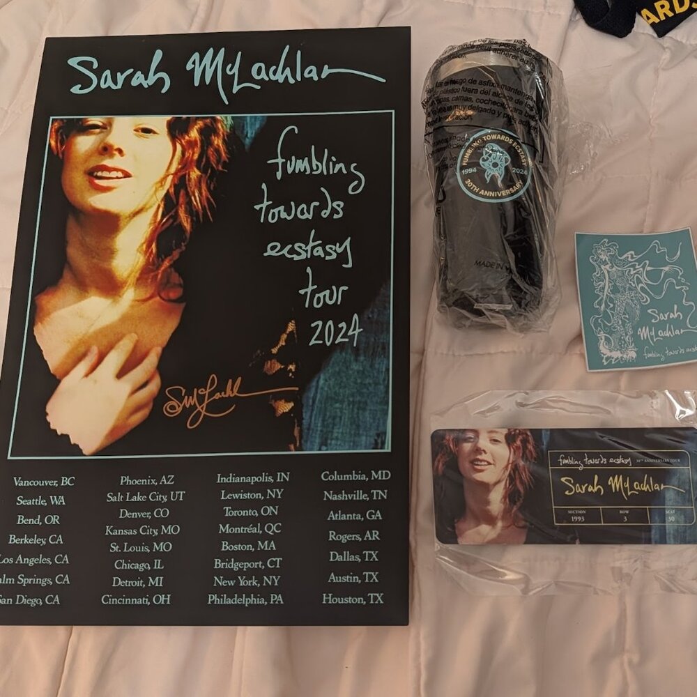 NEW Fumbling Towards Ecstasy 30th Anniversary Tour VIP Merchandise